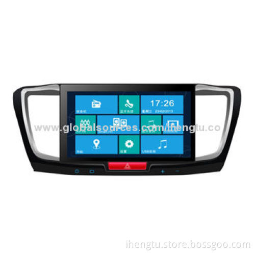 Car navigator, 8-inches HD screen with Bluetooth/TV/GPS, smart link with phone apps, dually control